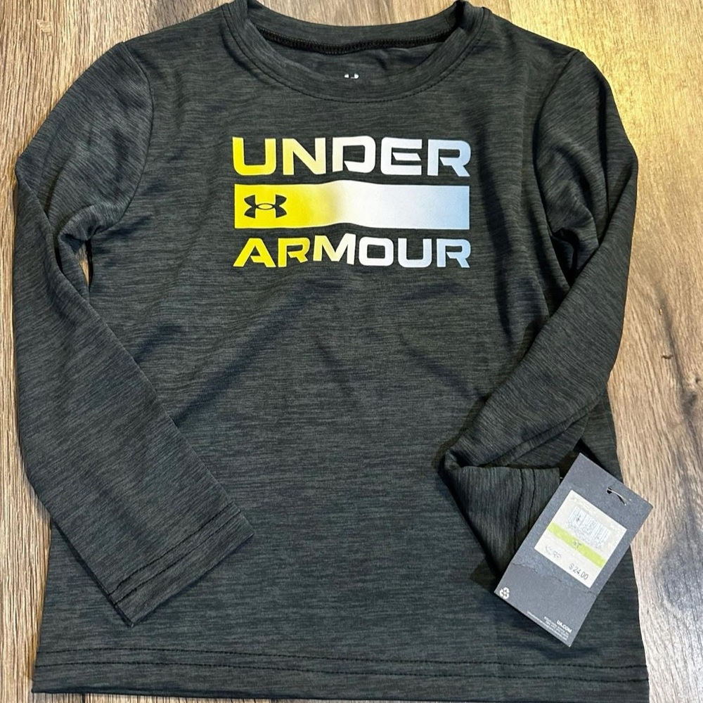 Under Armour Toddler Long Sleeve Dri Fit Shirt - 4T